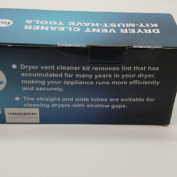 Long Flexible Brush Dyer Vent Lint Cleaning Kit Hose Dryer Vent Lint Remover - Picture 9 of 11